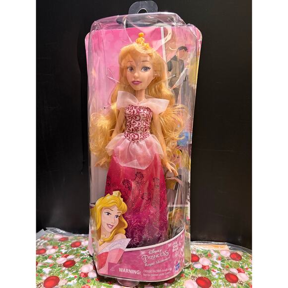 Disney Princess Sleeping Beauty Aurora Royal Shimmer Hasbro Doll NIB (Box damage - Picture 6 of 8